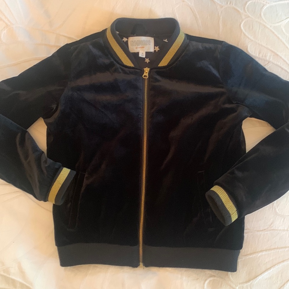 Gymboree Black Velvet Jacket